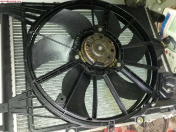 Ventilador y radiador clio sport 
