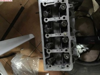 Culata y carburacion doble cuerpo 205 rallye
