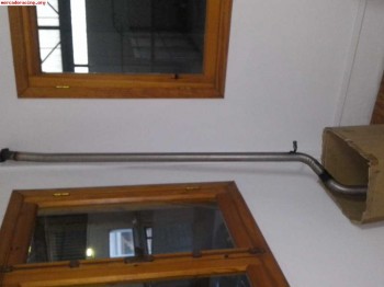 Linea de escape recta para saxo vts