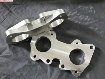 Bridas metálicas para carburación de 205 rallye y ax sport 