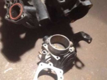 Colector,adaptador y mariposa de clio