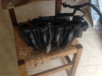 Rampa de inyectores,admision,mariposa