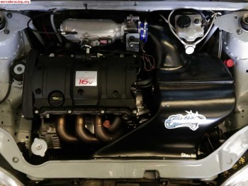 Colector admision aluminio c2 mariposa clio sport admision b