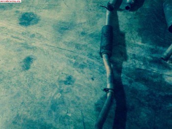 Se vende linea de escape omp de 205 rallye