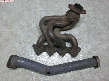 Colector y supresor catalizador de clio sport