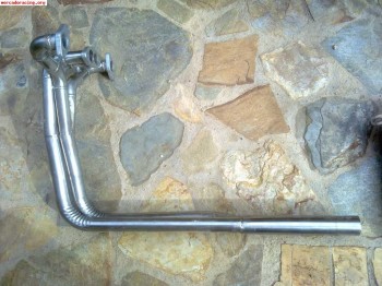 Colector escape inoxidable motor kent fiesta mk1 