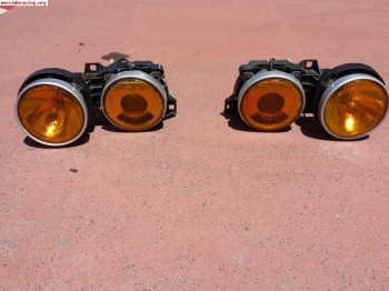 Vendo faros amarillos de sonrisa hella para bmw e30