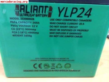 Bateria de litio alliant ultraligera