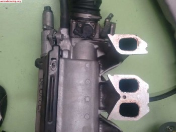 Colector admision con mariposa de clio sport ( se vende comp