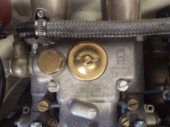 Carburación webber 45