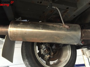 Linea de escape inox 63 para saxo