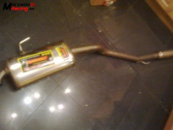 Línea de escape completa supersprint inox. clio 172