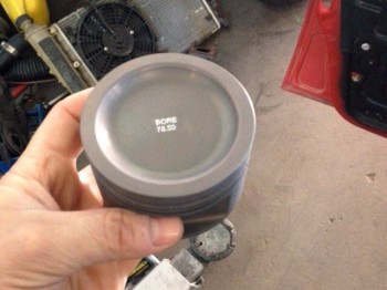 Pistones turbo 1.6 psa saxo 106 205 xara 306