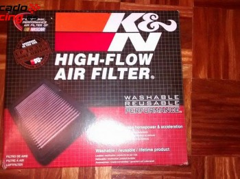 Filtro sustitucion k&n clio sport 172 y 182