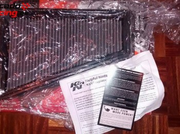 Filtro sustitucion k&n clio sport 172 y 182