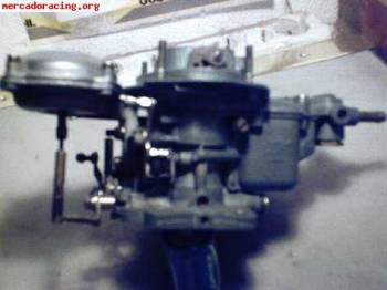 Carburador weber doble cuerpo
