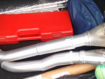 Colector competición ford motor pinto