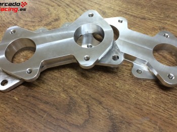 Bridas admisión aluminio 205 rally