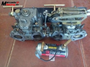 Carburadores weber 40 dcoe   facet   link rápido