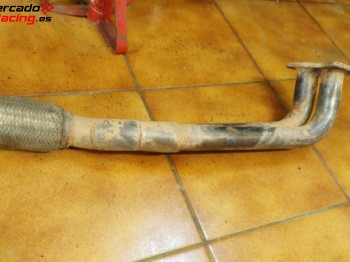 Linea de escape con bitubo 