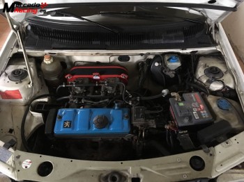 Motor completo y carburacion 205 rallye 1.3