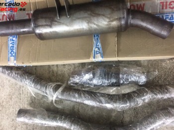 Línea de escape renault sport clio 172cv