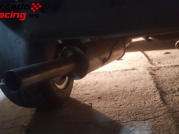 Linea escape y colectores saxo 1.6 8v