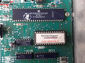 Centralita renault clio 16v sin catalizar grupo n. 