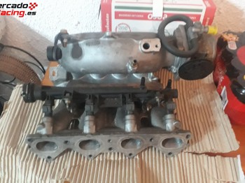 Admision aluminio c2 mariposa clio sport y rampa de inyeccio