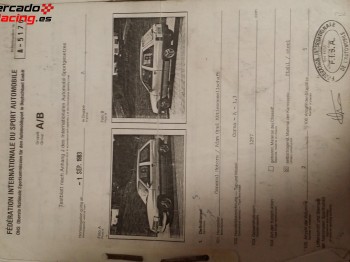 Ficha homologacion  a   opel corsa 1.3 y vauhxvall nova 1.3