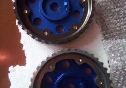 Poleas de aluminio para motores tu