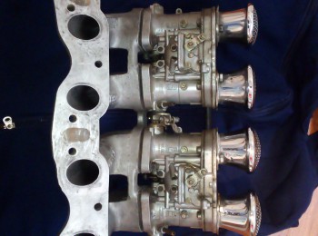 Vendo carburación weber doble cuerpo para seat 124 biarbol 1.6.1.8 2.o
