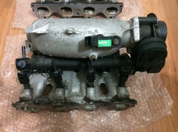 Colector aluminio de citroen c2