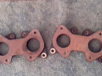 Bridas carburadores webber