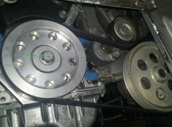 Polea cigueñal aluminio renault sport