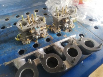 Carburación 40 idf nueva 124 131 