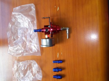 Regulador presion de gasolina con manometro