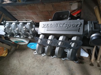 Colector de admisión y mariposa clio 172 182