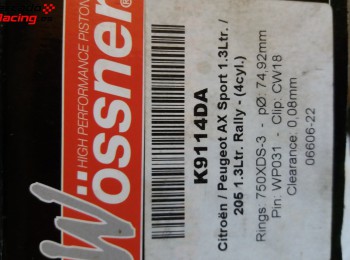 Material 205 rallye / ax sport gr.a