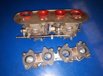 Se vende carburaccion y colectores de admision de ax sport-205 rally