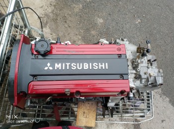 Motor cambio instalación de mitsubishi lancer evo viii