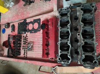 Culata saxo 16v motor nfx más bloque más colectores 