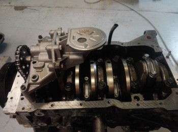 Bloque completo saxo 16v con pistones y bielas saxo kit car