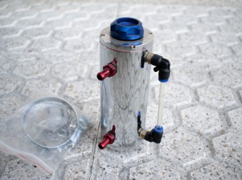 Recuperador de gases de aceite