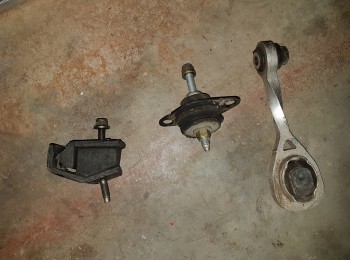 Soportes motor clio sport