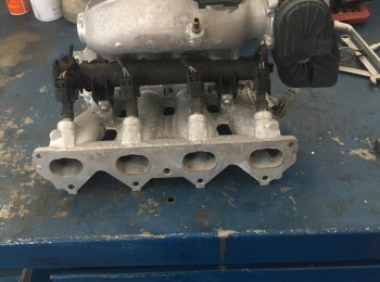 Colector admision de aluminio c2 vts 