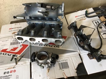 Colector admision de aluminio c2 vts 