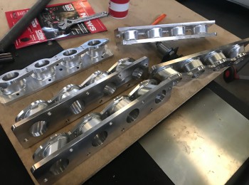 Colector para carburacion de 45