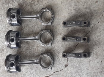 Pistones y bielas clio sport