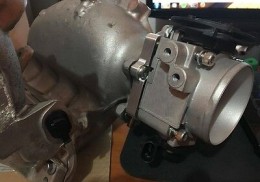 Adaptador mariposa clio rs p/ admisión c2 vts